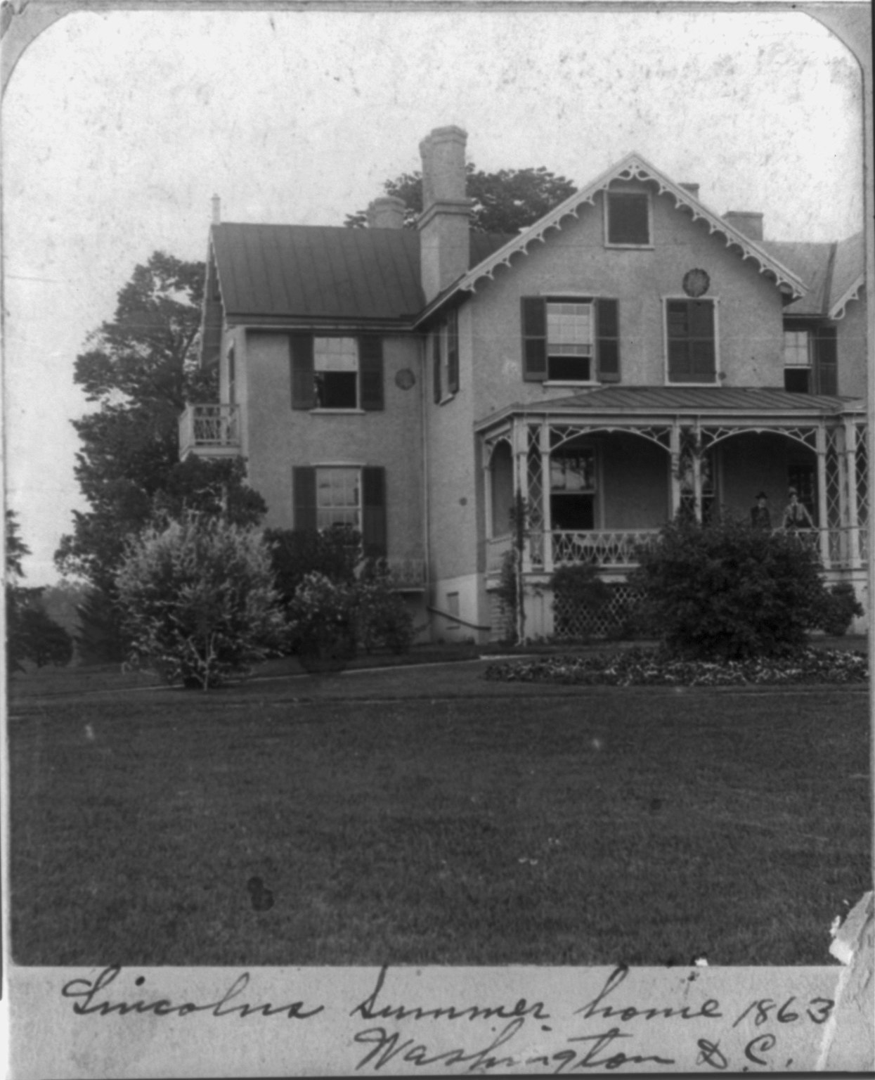 Abraham Lincoln's summer residence in Washington, DC.