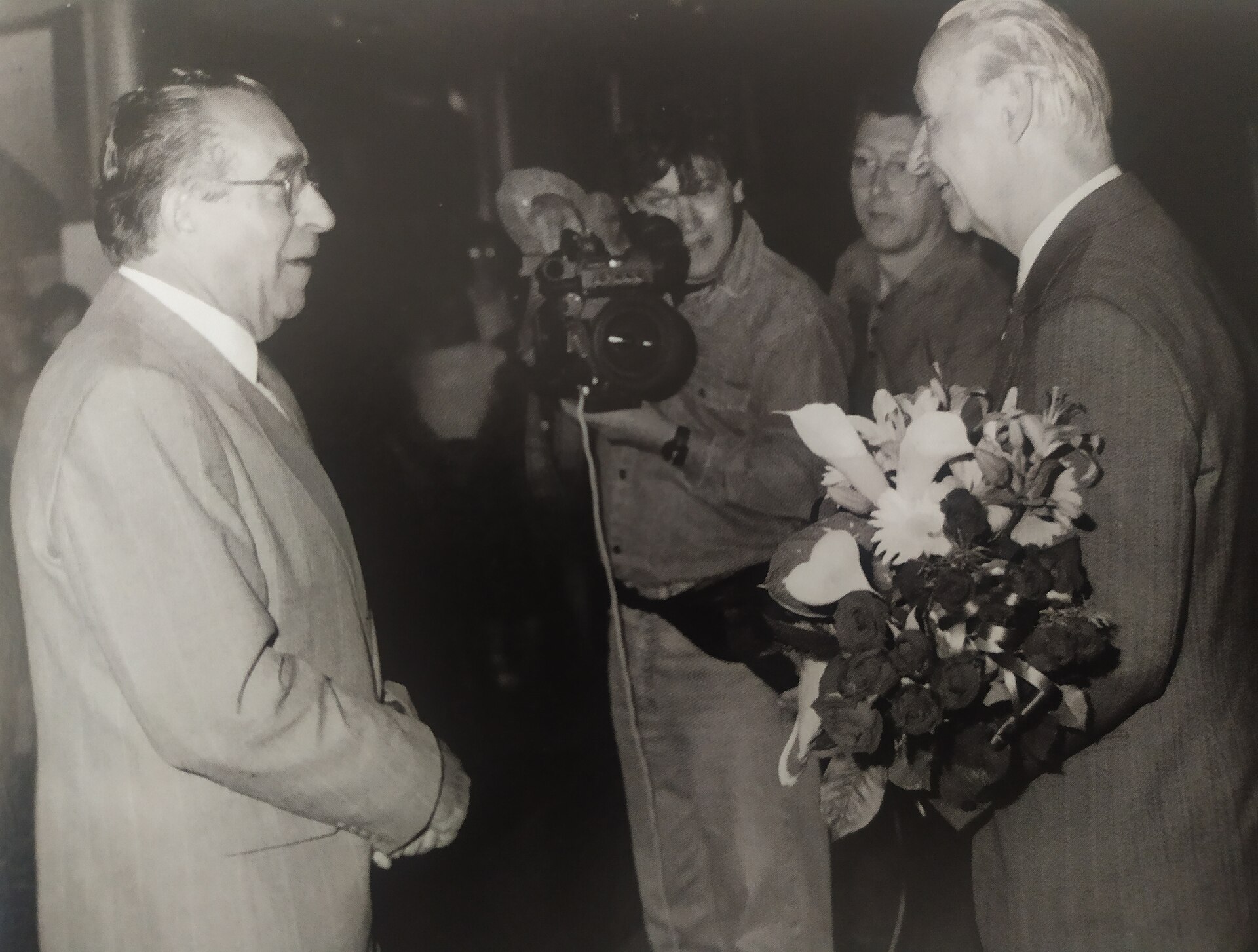 Alexander Dubček at the Matica slovenská.