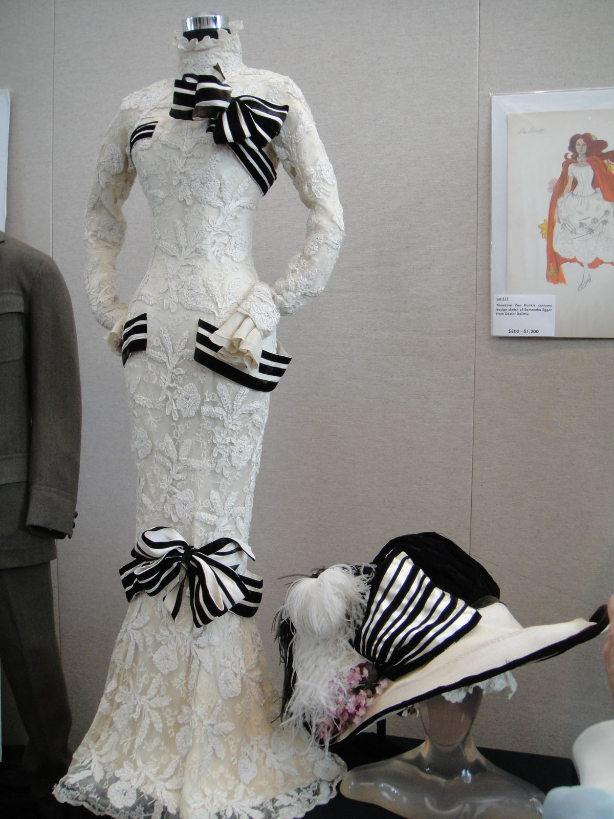 The Ascot dress worn by Audrey Hepburn in the film My Fair Lady. — popculturegeek, CC BY 2.0 (Wikimedia Commons)