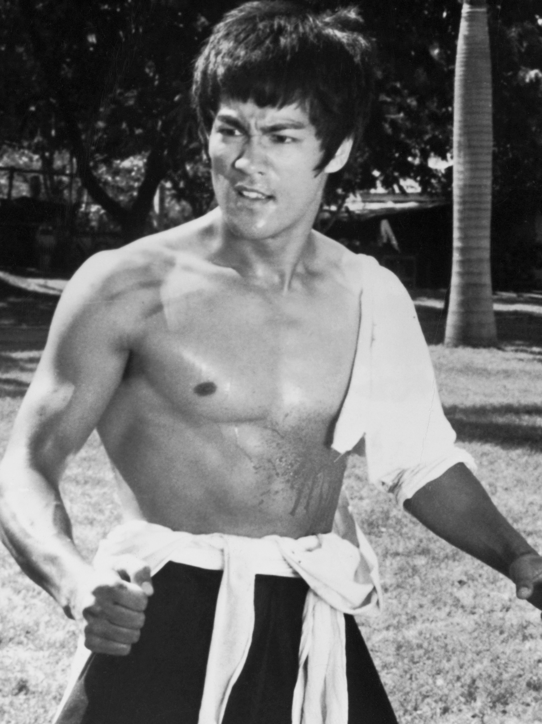 Bruce Lee as Chen Zhen in the film Fist of Fury.