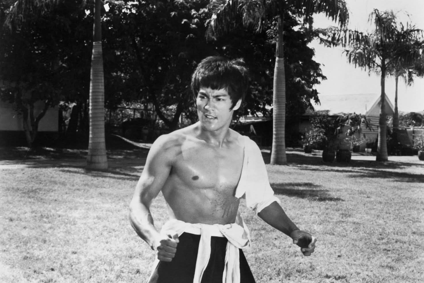 Bruce Lee as Cheng Chao-an in the film The Big Boss.