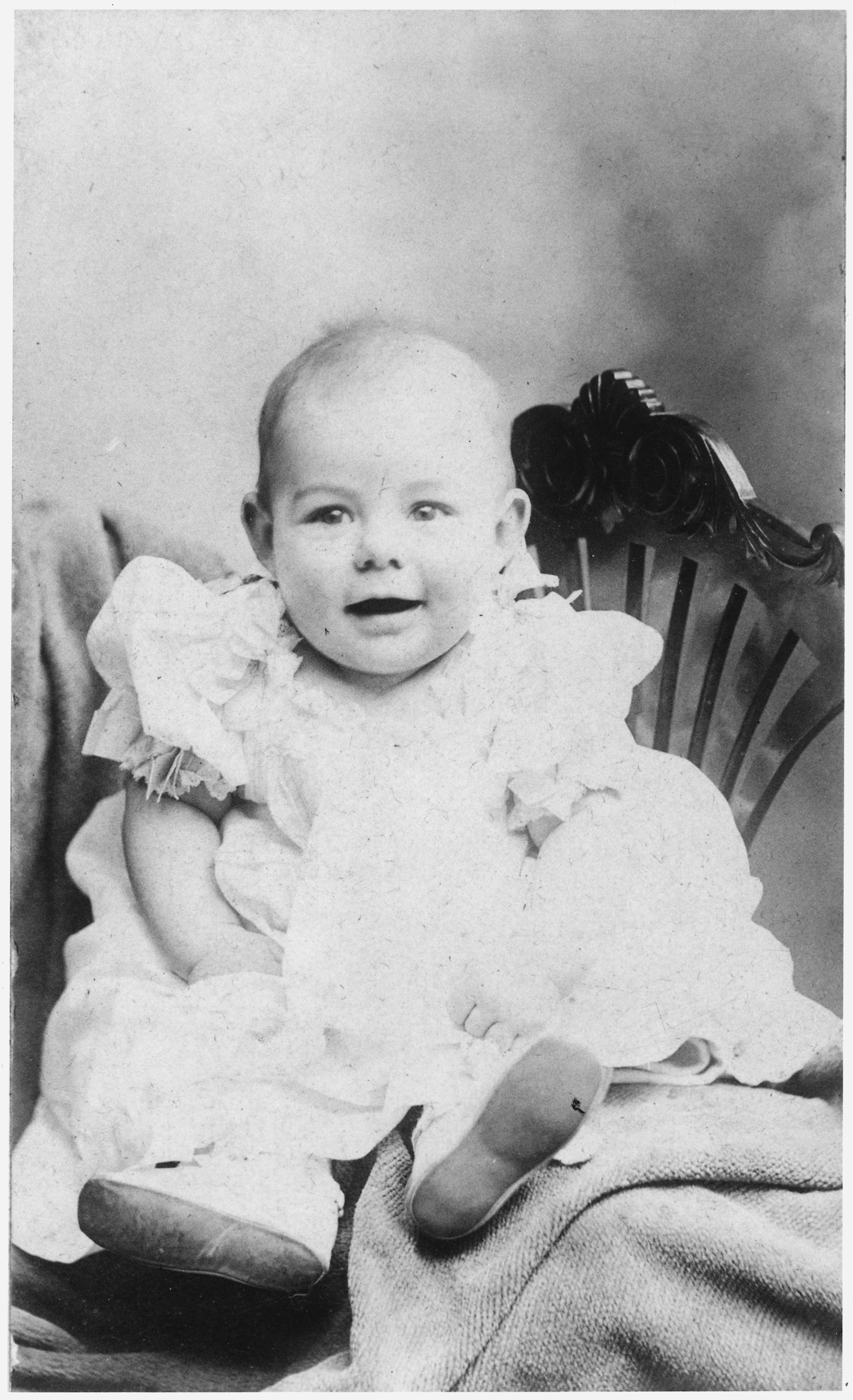 Ernest Hemingway as a baby.