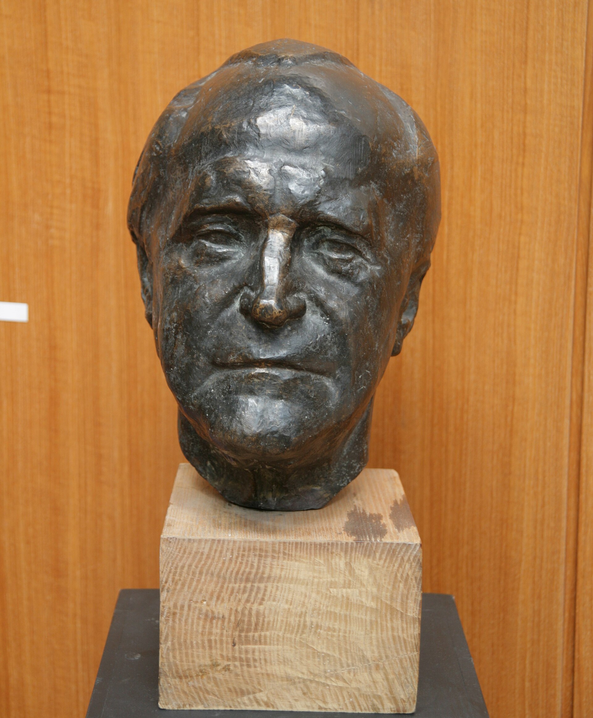 A bust of the composer Eugen Suchoň.
