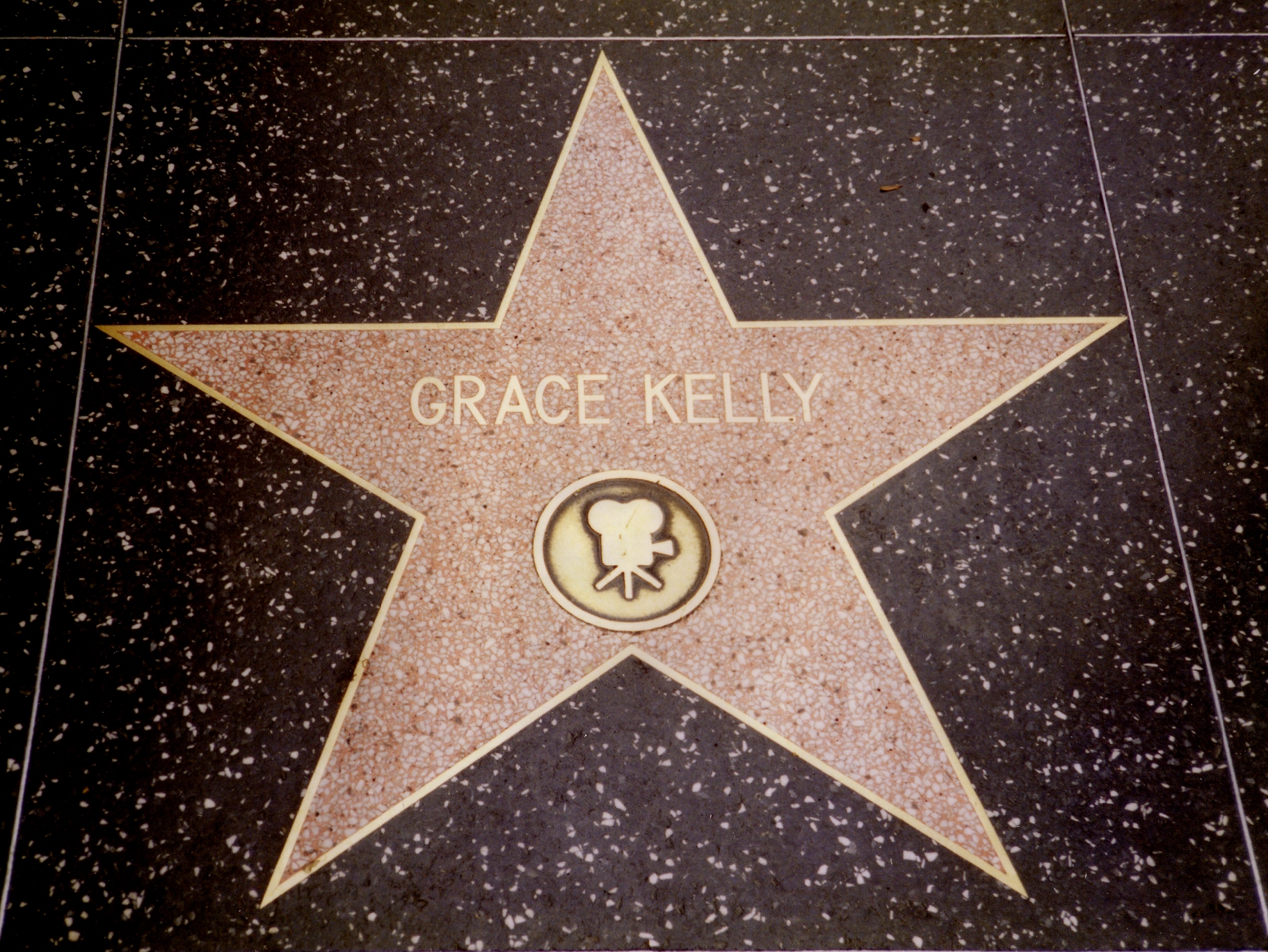 Grace Kelly's star on the Hollywood Walk of Fame. — GraceKelly, CC BY-SA 3.0 (Wikimedia Commons)