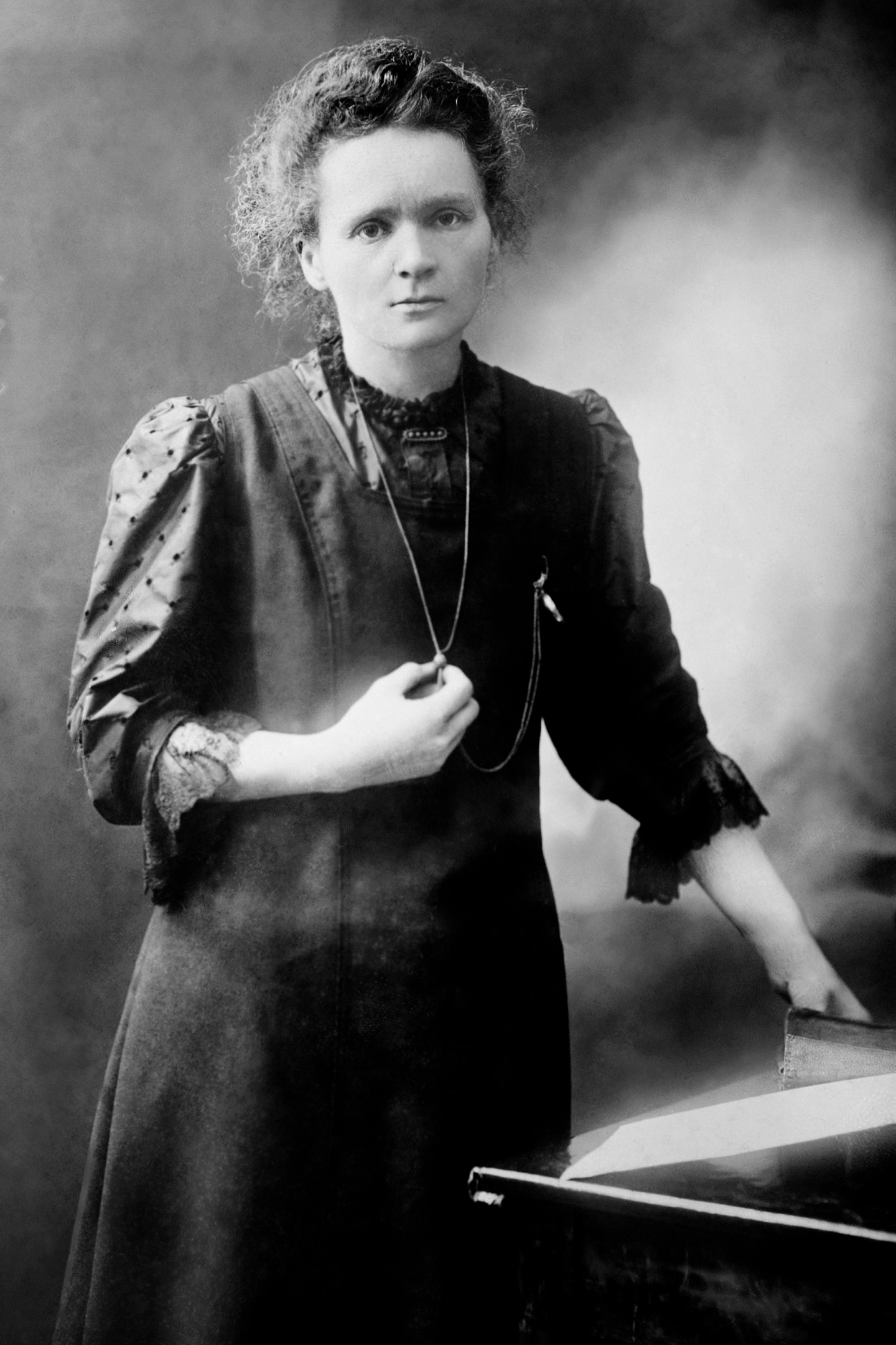 Marie Curie photographed around 1898.