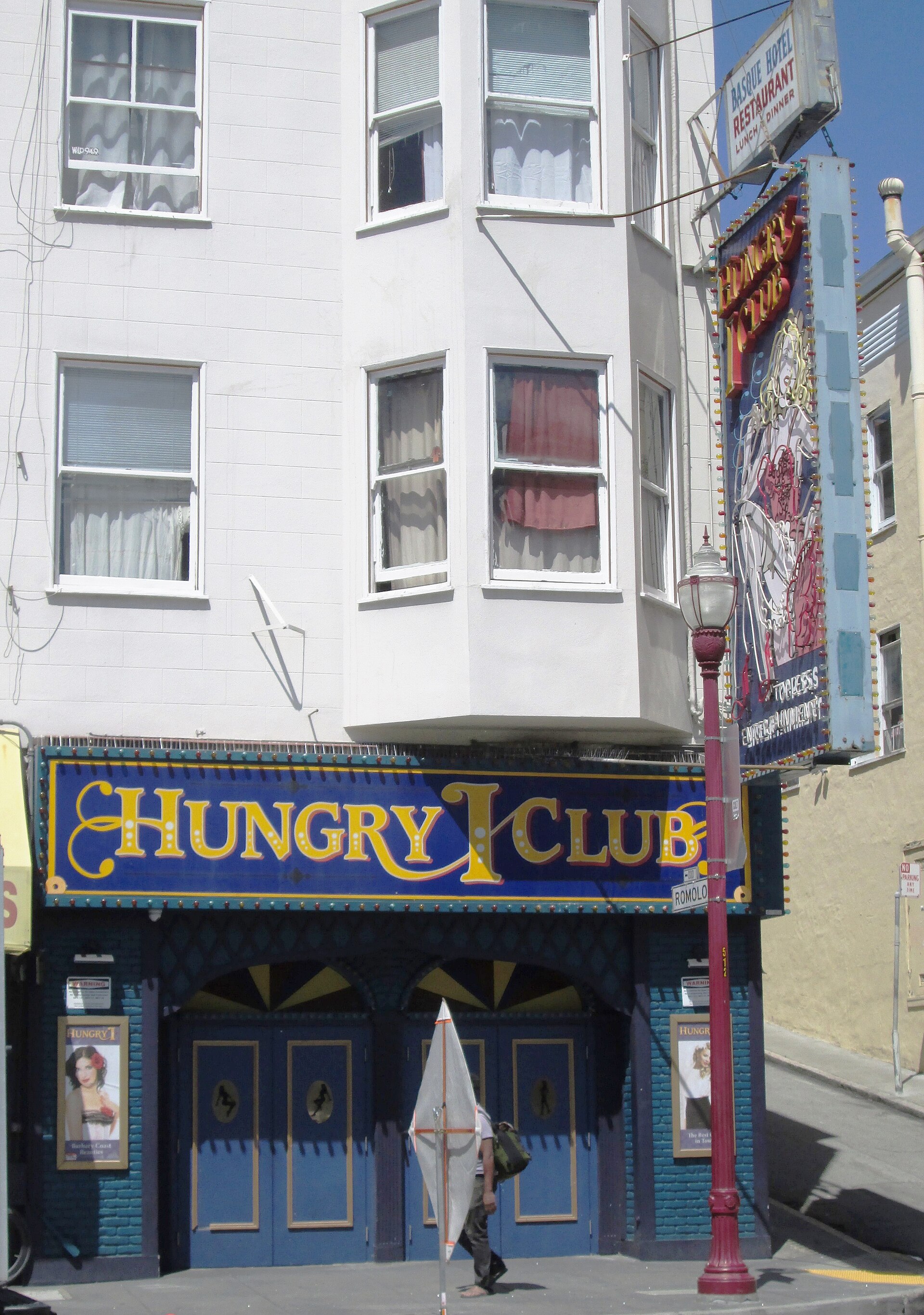 The hungry i nightclub in San Francisco, where Maya Angelou performed as a singer early in her career. — Beyond My Ken, CC BY-SA 4.0 (Wikimedia Commons)