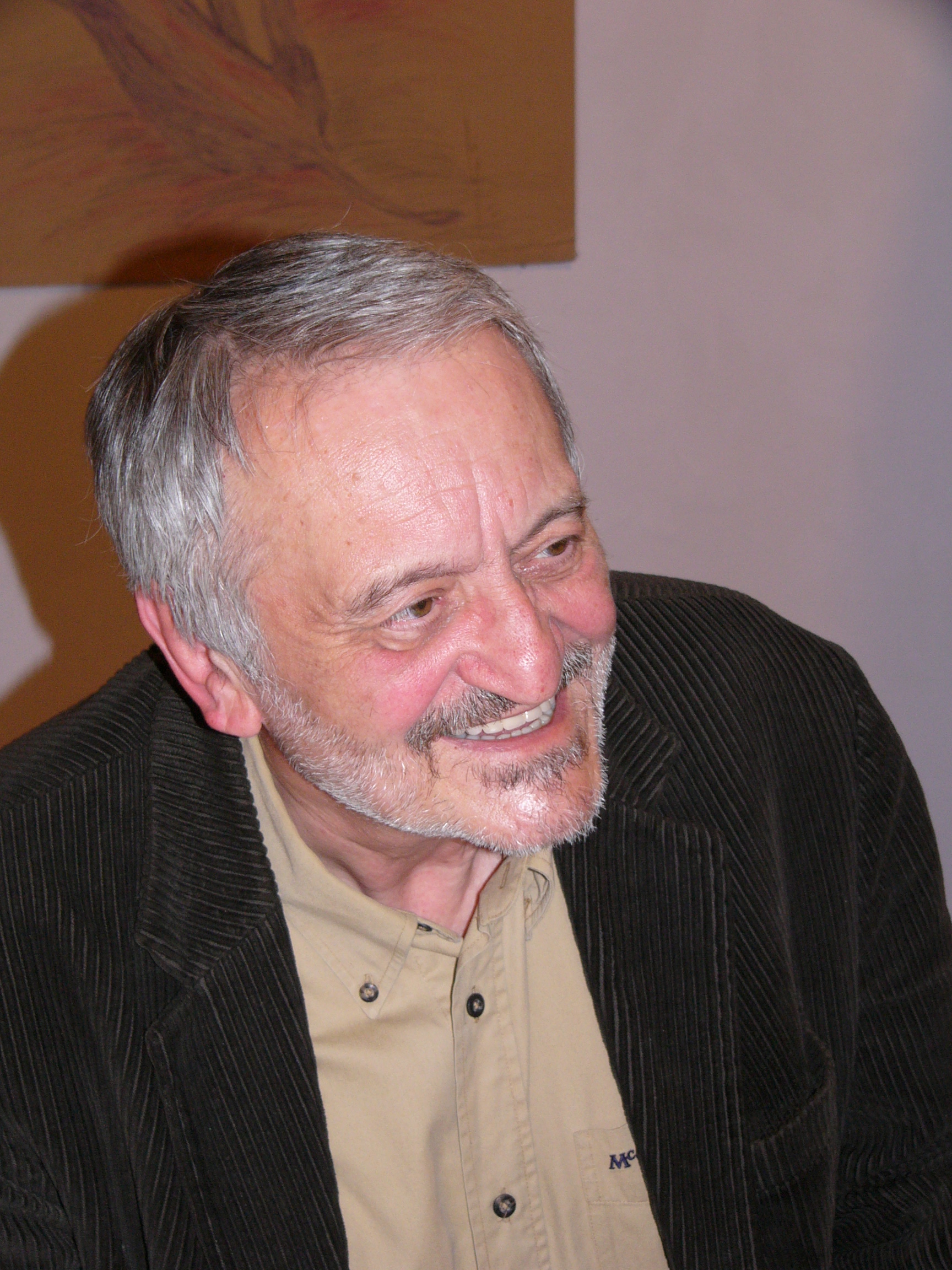 A portrait of Milan Lasica. — Michal Maňas, CC BY 3.0 (Wikimedia Commons)