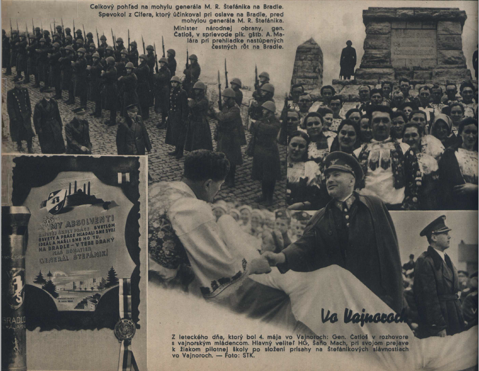 The memorial tomb of General Milan Rastislav Štefánik on Bradlo hill.
