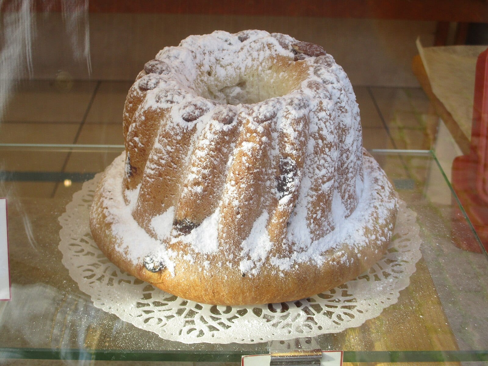 Sunday cinnamon bundt cake from her mother’s recipe. While it was in the oven, no one dared to stomp.