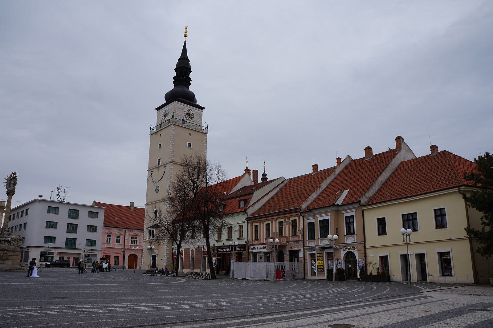 Trnava, Anna’s town. She went to the market on Trojičné Square every Saturday.